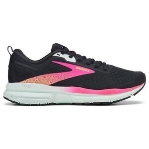 Brooks Trace 3 Womens Size 10.5 Black Pink Lace Up Running Athletic Sneakers